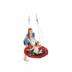 PLAYTIVE  JUNIOR Nestschaukel, 150 kg Belastbarkeit, mit 4 Seilen, ab 3 Jahren Schaukel
