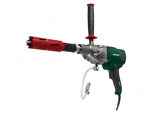 XXL Starter Set Kernbohrmaschine 1800 W, 120 mm Bohrdurchmesser mit 12-teilig Bohrkronen Set