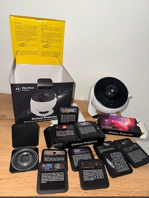 Galaxy Projektor Lampe mit 13 Discs