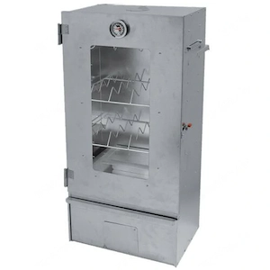 R ucherofen Grill Smoker R ucherschrank verzinkt mit Thermometer