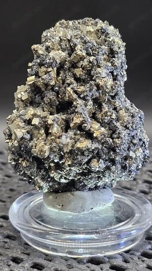 Mineralien: Pyrit, Sphalerit und Nadelquarz Stufe zu verkaufen !!! Hochglänzend und wunderschön !!!