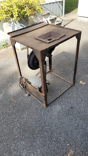 Feldesse, Schmiedeesse mit Elektromotor, gebraucht. 200   VB