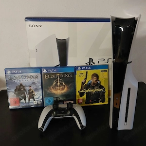 PlayStation 5 slim 1TB sony PS5 slim CDs player 