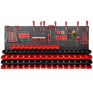 *BESTSELLER* Werkzeugwand  Set Werkzeughaltern mit Lochwand Lagersystem Warkzeuglochwand Wandregal W