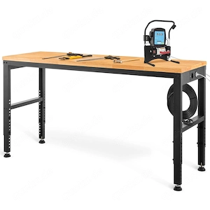  berall vertrauensvoll platzieren: Das 25 mm dicke, massive Hartholz und die 1220 x 610 mm gro e Arb