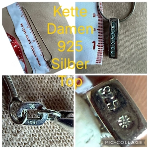 kette mit langer Anhänger silber 925 