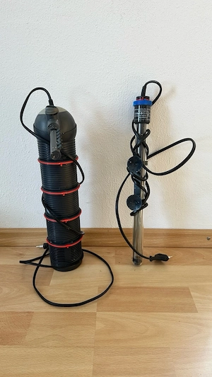 Eheim Biopower 200 Innenfilter & Thermocontrol 200 Heizstab, Aquarium Filter, 