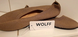 Wolff Damen Ballerinas EU 42 Obermaterial Knit