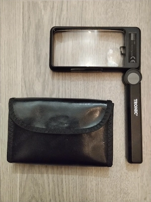 Leselupe mit Licht   von Tronic - Neu - Modell 860