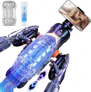  Elektrischer Masturbator Masturbieren für Männer, Automatischer Elektrischer Cup Masturbator Sex Sp