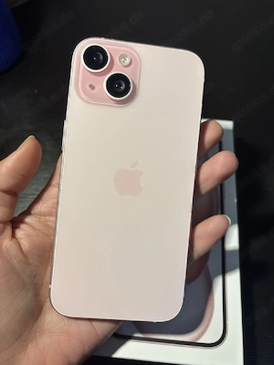 iPhone 15 128Go Rose in ausgezeichnetem Zustand 