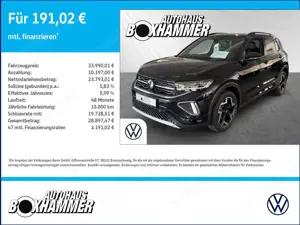 Volkswagen T-Cross 1.5 TSI DSG R-Line AHK+RÜCK.KAM+BLACK.STYLE