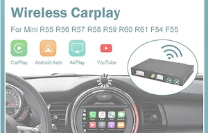 Wireless Apple CarPlay Android Auto Interface fuer Mini R55 R56 R57 R58 R59 R60 R61 F54 F55 Clubman