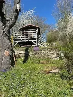 Liebhabergrundstück in Südhanglage   ehemaliger Weinberg mit Gartenhaus in Weissach