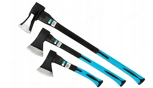 Artikel: Set of 3 premium splitting ax kit fiberglass hatchet splitting hammer splitting wedge split