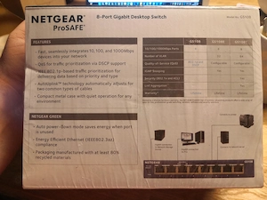 NETGEAR ProSafe 8-Port Gigabit Switch