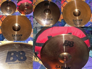 Verkaufe SABIAN B8 thin Crash Becken 18" Cymbal