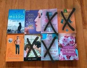 4 Bücher- Liebesromane Liebeskomödien