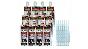 Artikel: 12x 410ml injection mortar composite mortar dowel chemistry heavy duty set Hochwertiger Art