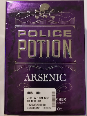 "Arsenic" 100ml EdP Unisex, neu und ungeöffnet, Originalverpackung