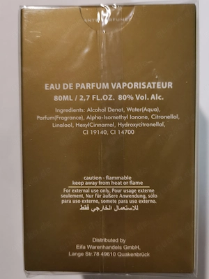"Coeur Demer" 80 ml EdP Woman, neu und ungeöffnet, Originalverpackung Bild 2