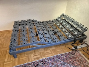 Tellerlattenrost mit Motor 120 x 200 cm - TOP ZUSTAND