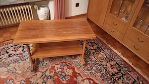 Beistelltisch auf Rollen - Mid Century   Vintage