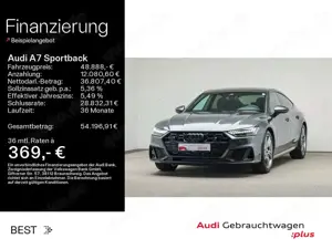 Audi A7 45 TFSI qu. S line, Tour, Matrix