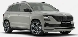 Skoda Karoq Sportline 1.5 TSI 150PS DSG, STAHL-GRAU, 5JGARA...