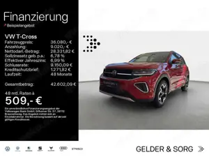Volkswagen T-Cross R-Line 1.0 TSI DSG AHK*ACC*NAVI*IQ Light