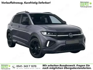 Volkswagen T-Cross R-Line 115PS DSG Navi+IQ.Light+AHK+Black+Cam+Ke...