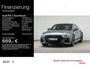 Audi RS7 *NAVI-PLUS*LASER*280KM/H*HUD*RS-AG