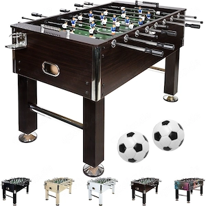 Artikel: Tischfussballspiel Kickertisch Kicker Tischkicker profi stabil Getraenkehalter Farbwahl Hoc