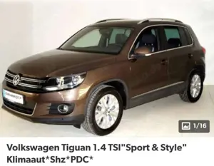 Volkswagen Tiguan Tiguan 1.4 TSI BlueMotion Technology Sport