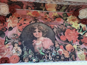 Kleineres niedliches Shabby Köfferchen Bild 6