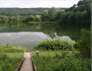 Nackt am Katzenbach See
