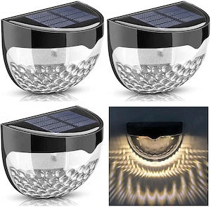 Artikel: 4x solar light solar lamp outdoor garden wall lamp spotlight house set Hochwertiger Artikel