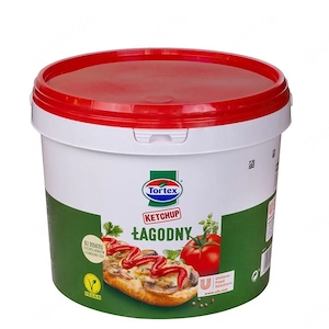 Artikel: 11kg Tortex Ketchup mild tomato 2 x 5.5 kg gastro snack restaurant Hochwertiger Artikel aus