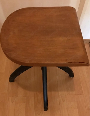 Vintage-Drehhocker Ama-Elastik, aus den 1950ern