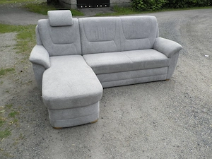 Polster Ecksofa, Schlaffunktion, 160 x 230 cm