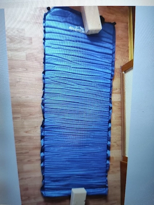 Adventure, selbstaufblasende Matte, Blau, 180*67 cm,