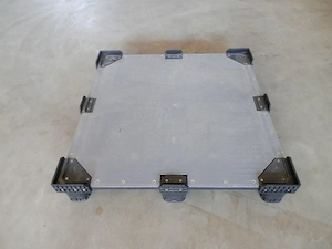 Kunststoffpaletten, Plastikpaletten 1,0m x 1,0m Bild 2