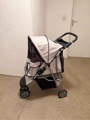 Tierbuggy   Hundebuggy   Katzenbuggy   klappbar   sehr guter Zustand