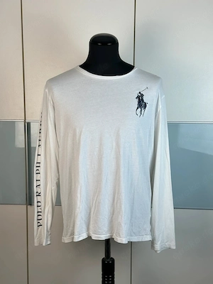 Polo Ralph Lauren Longsleeve T-Shirt Weiß Big Pony