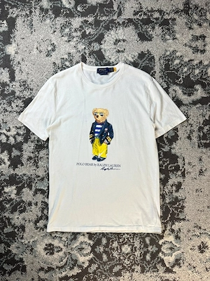 Polo Ralph Lauren Polo Bear T-Shirt Weiß Custom Slim Fit Größe S