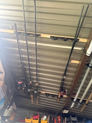 Angelrutenhalter für Deckenmontage -