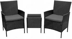 Artikel: Seating group rattan garden furniture garden furniture polyrattan set table armchair lounge