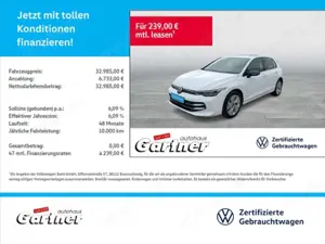 Volkswagen Golf VIII GOAL 1,5 l DSG eHybrid REAR VIEW AKH DAB+ AC