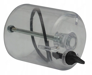 Artikel: JCB fuel separator fuel filter glass 32 904709 K 2CX, 3CX, 4CX, 921, 926, 930, 940 Hochwert