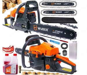 Artikel: Petrol chainsaw chainsaw forestry work in an XXL starter set Hochwertiger Artikel aus unser